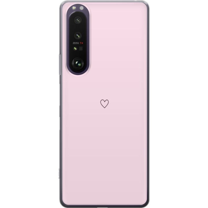 Mobildeksel til Sony Xperia 1 III med Hjerte motiv i gruppen SMARTTELEFON & NETTBRETT / Mobilbeskyttelse / Sony hos TP E-commerce Nordic AB (A61218)