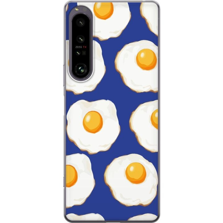 Mobildeksel til Sony Xperia 1 IV med Stekte egg motiv i gruppen SMARTTELEFON & NETTBRETT / Mobilbeskyttelse / Sony hos TP E-commerce Nordic AB (A61259)