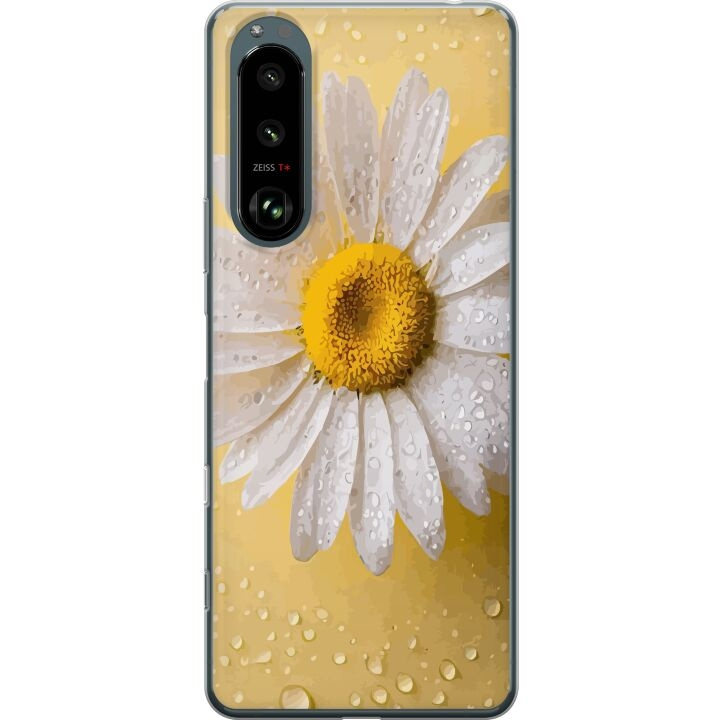 Mobildeksel til Sony Xperia 5 III med Porselensblomst motiv i gruppen SMARTTELEFON & NETTBRETT / Mobilbeskyttelse / Sony hos TP E-commerce Nordic AB (A61442)