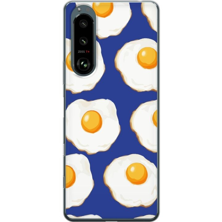 Mobildeksel til Sony Xperia 5 III med Stekte egg motiv i gruppen SMARTTELEFON & NETTBRETT / Mobilbeskyttelse / Sony hos TP E-commerce Nordic AB (A61448)