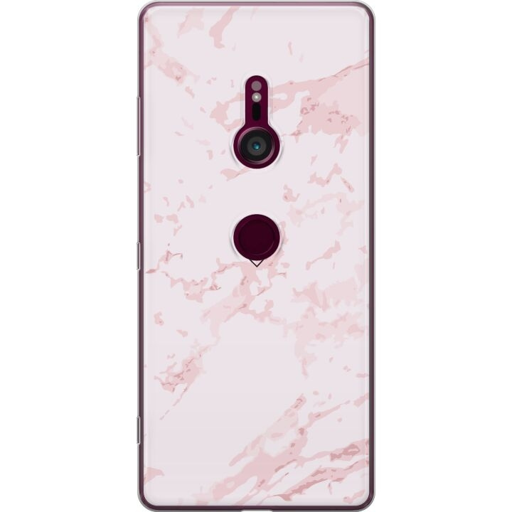 Mobildeksel til Sony Xperia XZ3 med Rosa Hjerte motiv i gruppen SMARTTELEFON & NETTBRETT / Mobilbeskyttelse / Sony hos TP E-commerce Nordic AB (A61735)