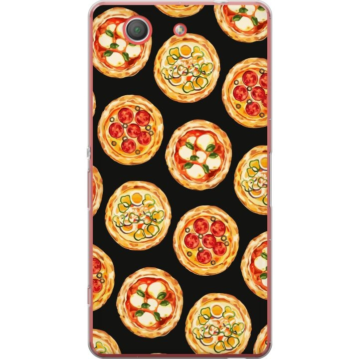 Mobildeksel til Sony Xperia Z3 Compact med Pizza motiv i gruppen SMARTTELEFON & NETTBRETT / Mobilbeskyttelse / Sony hos TP E-commerce Nordic AB (A61779)