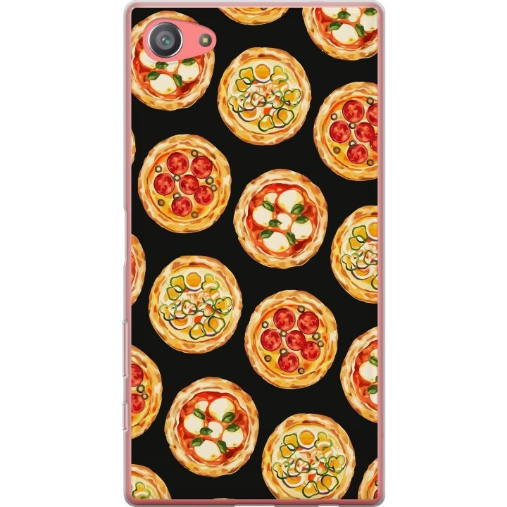 Mobildeksel til Sony Xperia Z5 Compact med Pizza motiv i gruppen SMARTTELEFON & NETTBRETT / Mobilbeskyttelse / Sony hos TP E-commerce Nordic AB (A61806)