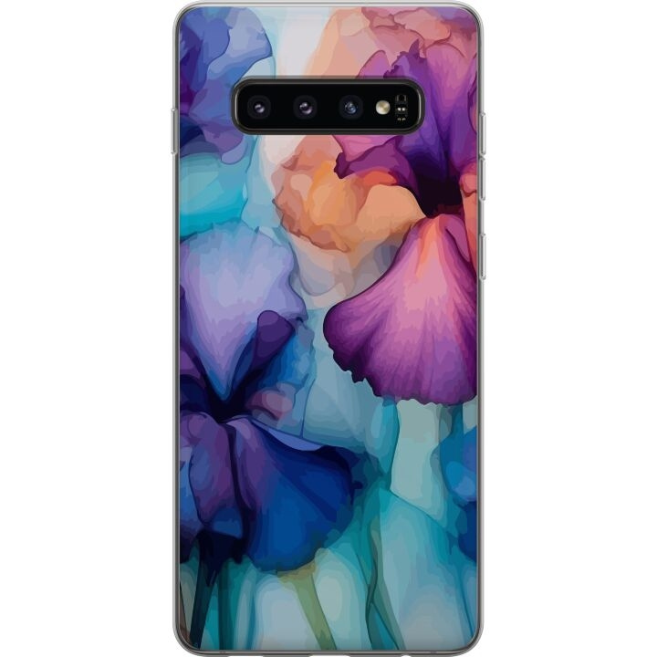 Mobildeksel til Samsung Galaxy S10 med Magiske blomster motiv i gruppen SMARTTELEFON & NETTBRETT / Mobilbeskyttelse / Samsung hos TP E-commerce Nordic AB (A61850)