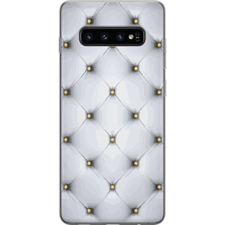 Mobildeksel til Samsung Galaxy S10 med Luksuriøst motiv i gruppen SMARTTELEFON & NETTBRETT / Mobilbeskyttelse / Samsung hos TP E-commerce Nordic AB (A61861)