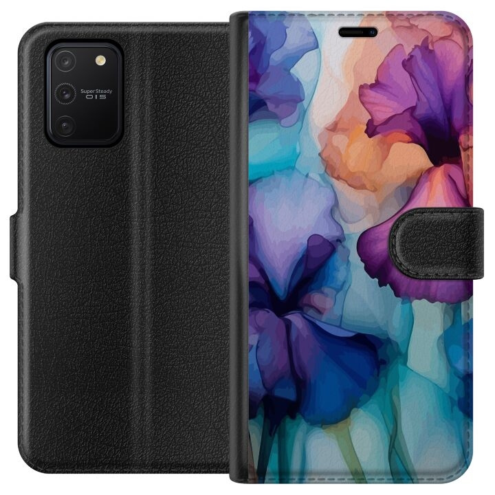 Lommeboketui til Samsung Galaxy S10 Lite med Magiske blomster motiv i gruppen SMARTTELEFON & NETTBRETT / Mobilbeskyttelse / Samsung hos TP E-commerce Nordic AB (A61931)