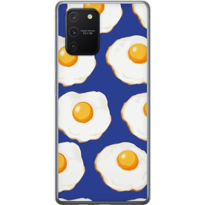 Mobildeksel til Samsung Galaxy S10 Lite med Stekte egg motiv i gruppen SMARTTELEFON & NETTBRETT / Mobilbeskyttelse / Samsung hos TP E-commerce Nordic AB (A61961)