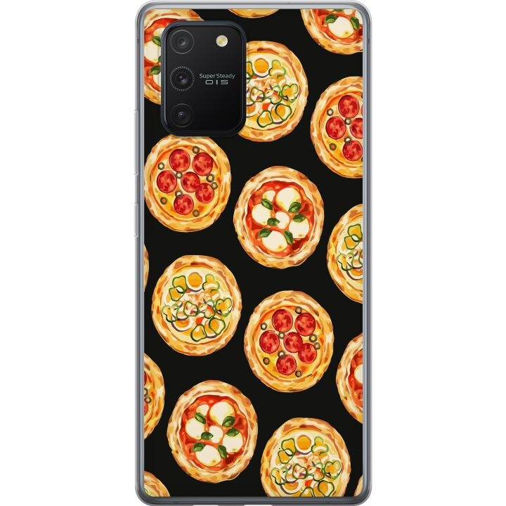 Mobildeksel til Samsung Galaxy S10 Lite med Pizza motiv i gruppen SMARTTELEFON & NETTBRETT / Mobilbeskyttelse / Samsung hos TP E-commerce Nordic AB (A61968)