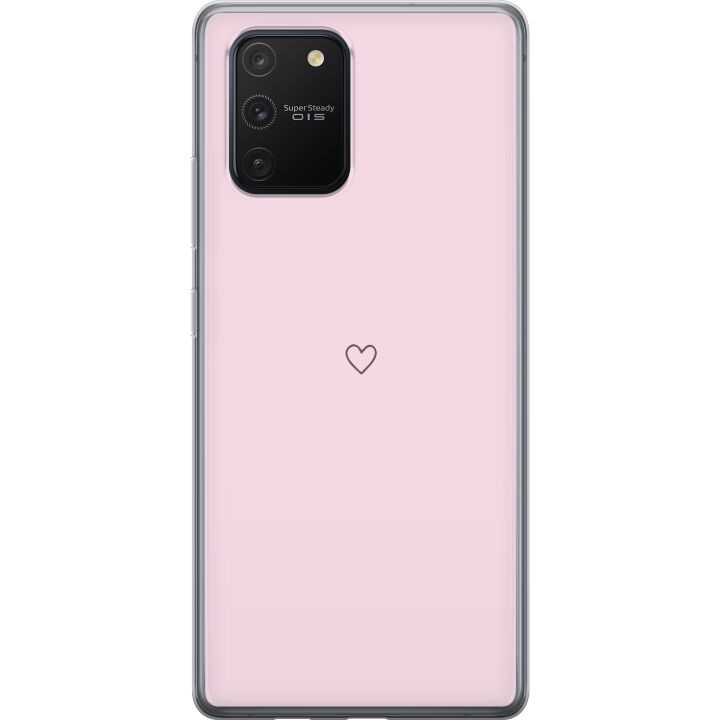 Mobildeksel til Samsung Galaxy S10 Lite med Hjerte motiv i gruppen SMARTTELEFON & NETTBRETT / Mobilbeskyttelse / Samsung hos TP E-commerce Nordic AB (A61974)