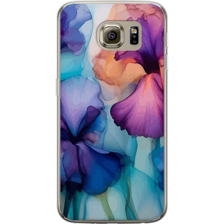 Mobildeksel til Samsung Galaxy S6 med Magiske blomster motiv i gruppen SMARTTELEFON & NETTBRETT / Mobilbeskyttelse / Samsung hos TP E-commerce Nordic AB (A63011)