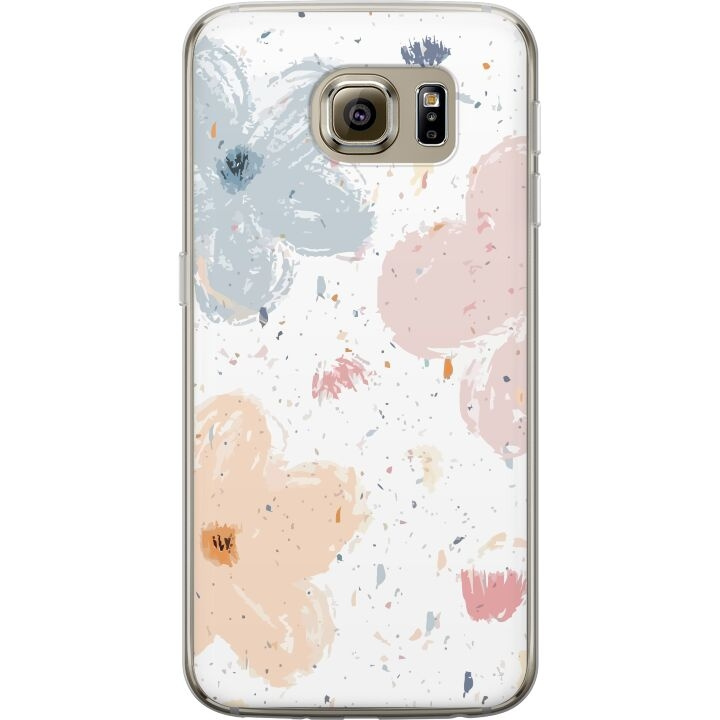 Mobildeksel til Samsung Galaxy S6 med Blomster motiv i gruppen SMARTTELEFON & NETTBRETT / Mobilbeskyttelse / Samsung hos TP E-commerce Nordic AB (A63020)