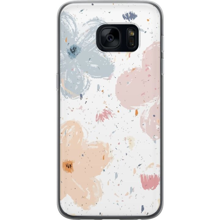 Mobildeksel til Samsung Galaxy S7 med Blomster motiv i gruppen SMARTTELEFON & NETTBRETT / Mobilbeskyttelse / Samsung hos TP E-commerce Nordic AB (A63101)