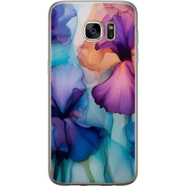 Mobildeksel til Samsung Galaxy S7 edge med Magiske blomster motiv i gruppen SMARTTELEFON & NETTBRETT / Mobilbeskyttelse / Samsung hos TP E-commerce Nordic AB (A63119)