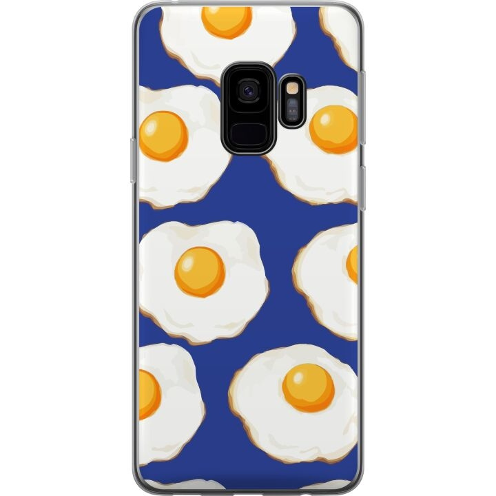 Mobildeksel til Samsung Galaxy S9 med Stekte egg motiv i gruppen SMARTTELEFON & NETTBRETT / Mobilbeskyttelse / Samsung hos TP E-commerce Nordic AB (A63257)