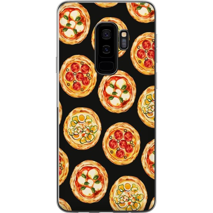 Mobildeksel til Samsung Galaxy S9+ med Pizza motiv i gruppen SMARTTELEFON & NETTBRETT / Mobilbeskyttelse / Samsung hos TP E-commerce Nordic AB (A63318)