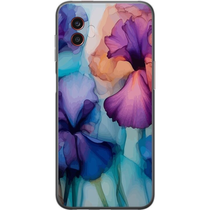 Mobildeksel til Samsung Galaxy Xcover6 Pro med Magiske blomster motiv i gruppen SMARTTELEFON & NETTBRETT / Mobilbeskyttelse / Samsung hos TP E-commerce Nordic AB (A63470)