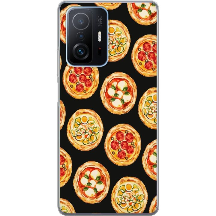 Mobildeksel til Xiaomi 11T med Pizza motiv i gruppen SMARTTELEFON & NETTBRETT / Mobilbeskyttelse / Xiaomi hos TP E-commerce Nordic AB (A63777)