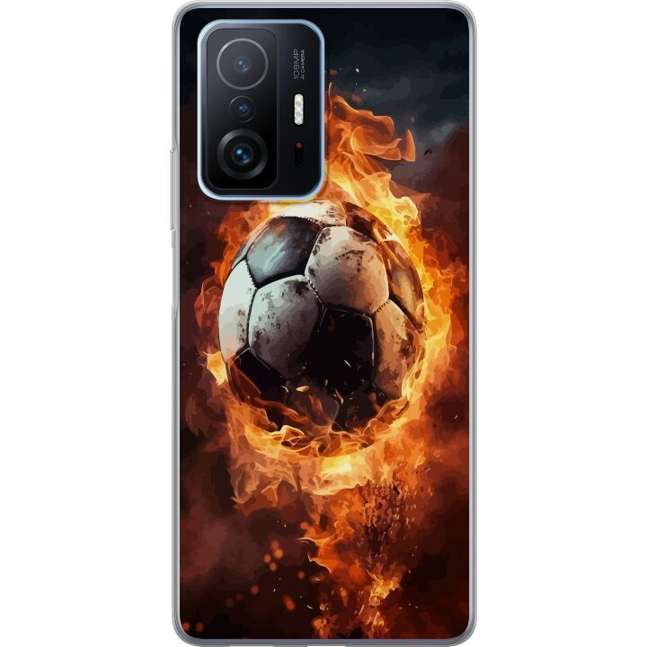 Mobildeksel til Xiaomi 11T med Fotball motiv i gruppen SMARTTELEFON & NETTBRETT / Mobilbeskyttelse / Xiaomi hos TP E-commerce Nordic AB (A63785)