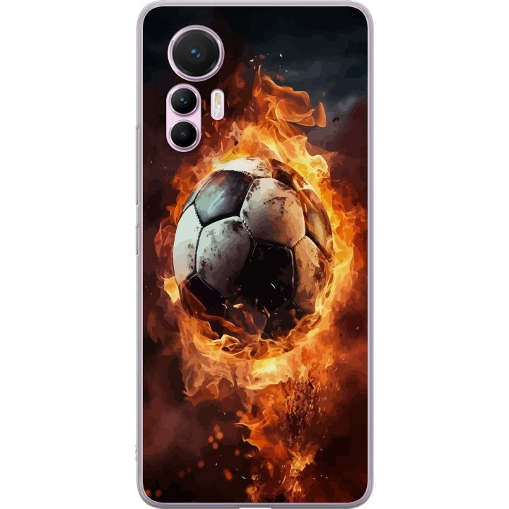 Mobildeksel til Xiaomi 12 Lite med Fotball motiv i gruppen SMARTTELEFON & NETTBRETT / Mobilbeskyttelse / Xiaomi hos TP E-commerce Nordic AB (A63893)