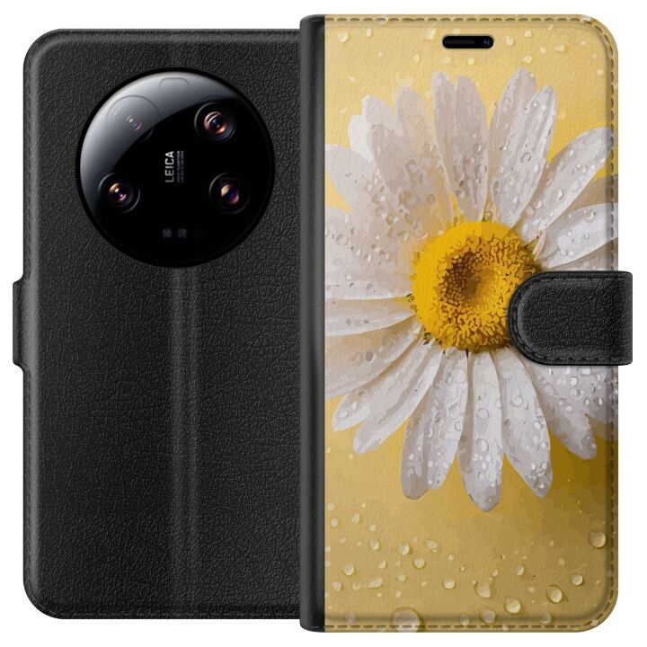 Lommeboketui til Xiaomi 13 Ultra med Porselensblomst motiv i gruppen SMARTTELEFON & NETTBRETT / Mobilbeskyttelse / Xiaomi hos TP E-commerce Nordic AB (A64277)