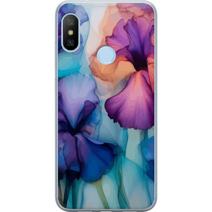 Mobildeksel til Xiaomi Mi A2 Lite med Magiske blomster motiv i gruppen SMARTTELEFON & NETTBRETT / Mobilbeskyttelse / Xiaomi hos TP E-commerce Nordic AB (A64415)