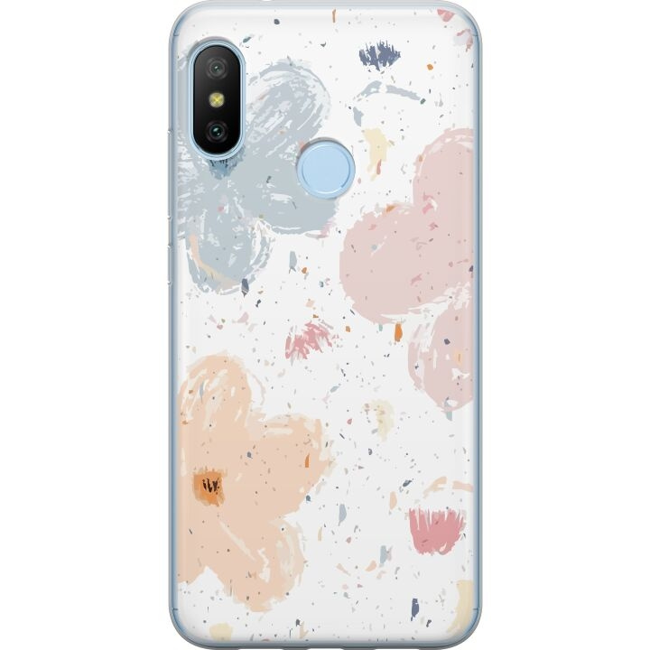 Mobildeksel til Xiaomi Mi A2 Lite med Blomster motiv i gruppen SMARTTELEFON & NETTBRETT / Mobilbeskyttelse / Xiaomi hos TP E-commerce Nordic AB (A64424)