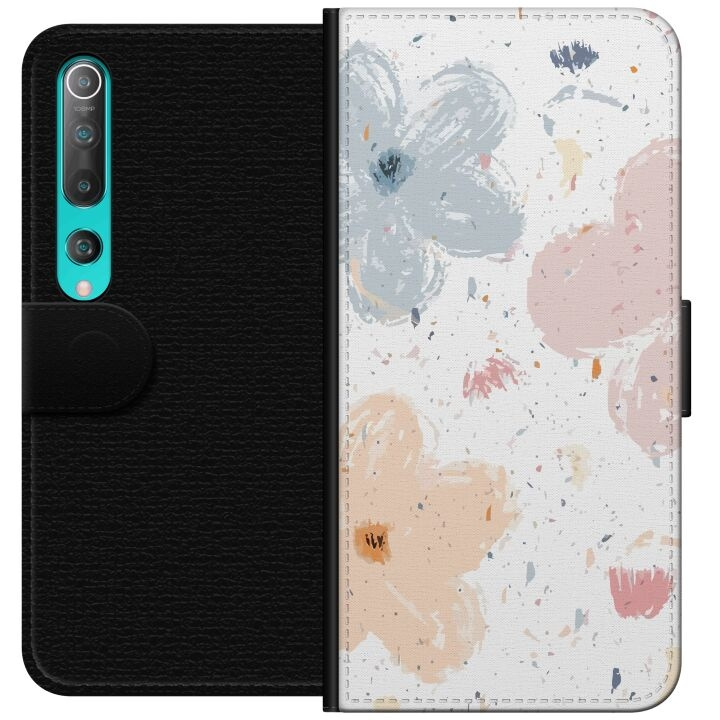 Lommeboketui til Xiaomi Mi 10 5G med Blomster motiv i gruppen SMARTTELEFON & NETTBRETT / Mobilbeskyttelse / Xiaomi hos TP E-commerce Nordic AB (A64451)