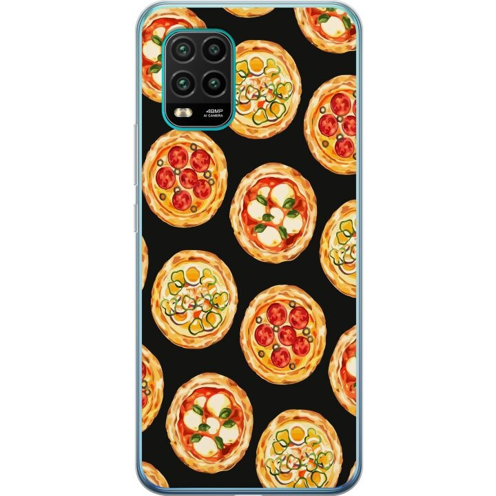 Mobildeksel til Xiaomi Mi 10 Lite 5G med Pizza motiv i gruppen SMARTTELEFON & NETTBRETT / Mobilbeskyttelse / Xiaomi hos TP E-commerce Nordic AB (A64533)