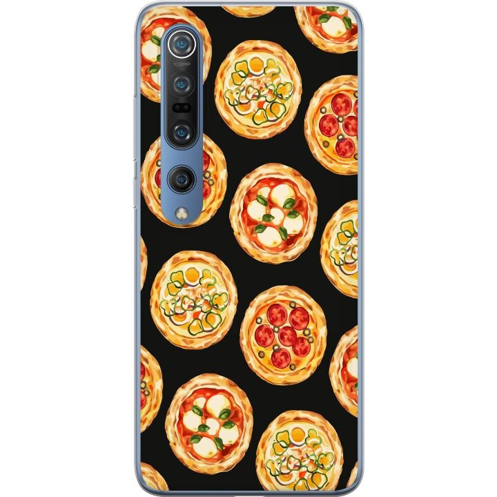 Mobildeksel til Xiaomi Mi 10 Pro 5G med Pizza motiv i gruppen SMARTTELEFON & NETTBRETT / Mobilbeskyttelse / Xiaomi hos TP E-commerce Nordic AB (A64587)