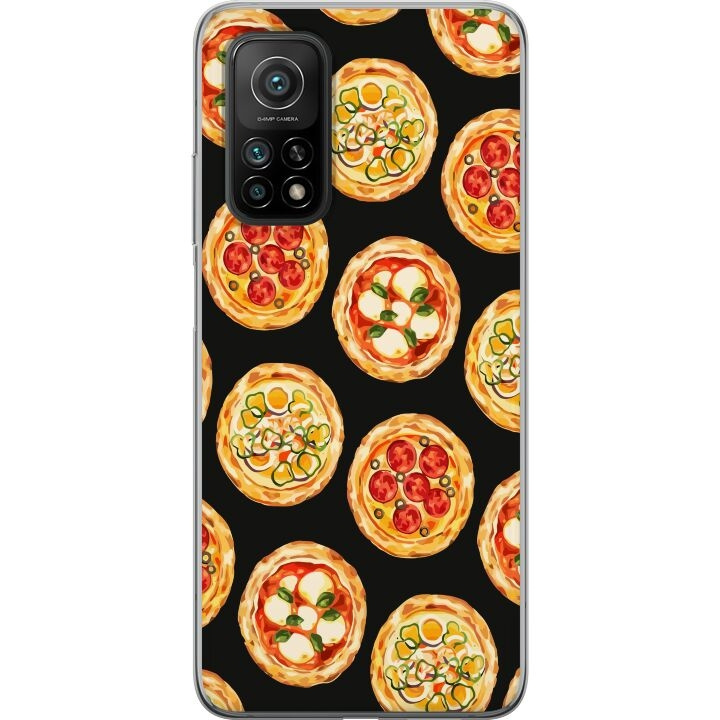 Mobildeksel til Xiaomi Mi 10T 5G med Pizza motiv i gruppen SMARTTELEFON & NETTBRETT / Mobilbeskyttelse / Xiaomi hos TP E-commerce Nordic AB (A64641)