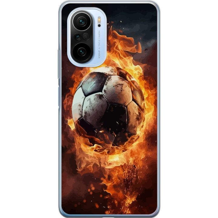 Mobildeksel til Xiaomi Mi 11i med Fotball motiv i gruppen SMARTTELEFON & NETTBRETT / Mobilbeskyttelse / Xiaomi hos TP E-commerce Nordic AB (A64838)