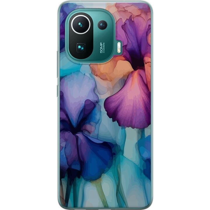 Mobildeksel til Xiaomi Mi 11 Pro med Magiske blomster motiv i gruppen SMARTTELEFON & NETTBRETT / Mobilbeskyttelse / Xiaomi hos TP E-commerce Nordic AB (A64928)