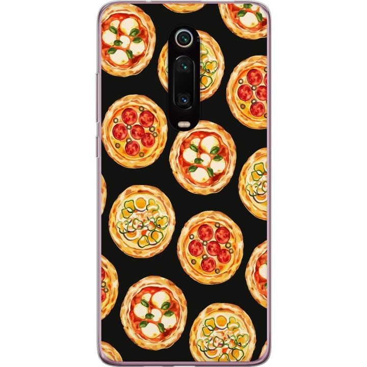 Mobildeksel til Xiaomi Mi 9T Pro med Pizza motiv i gruppen SMARTTELEFON & NETTBRETT / Mobilbeskyttelse / Xiaomi hos TP E-commerce Nordic AB (A65019)