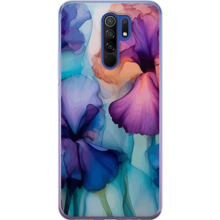 Mobildeksel til Xiaomi Redmi 9 med Magiske blomster motiv i gruppen SMARTTELEFON & NETTBRETT / Mobilbeskyttelse / Xiaomi hos TP E-commerce Nordic AB (A65657)