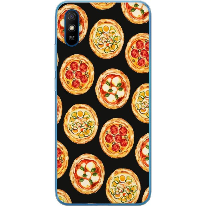 Mobildeksel til Xiaomi Redmi 9A med Pizza motiv i gruppen SMARTTELEFON & NETTBRETT / Mobilbeskyttelse / Xiaomi hos TP E-commerce Nordic AB (A65721)