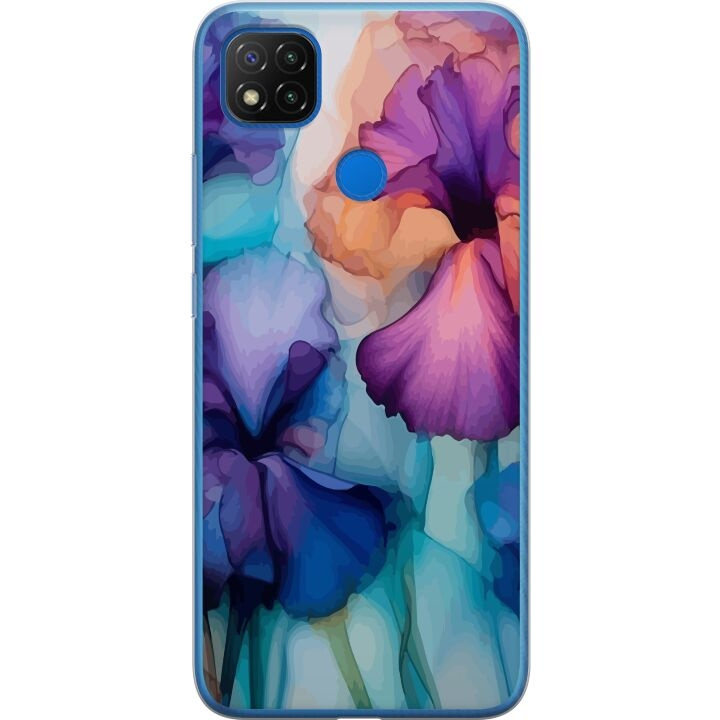 Mobildeksel til Xiaomi Redmi 9C med Magiske blomster motiv i gruppen SMARTTELEFON & NETTBRETT / Mobilbeskyttelse / Xiaomi hos TP E-commerce Nordic AB (A65792)