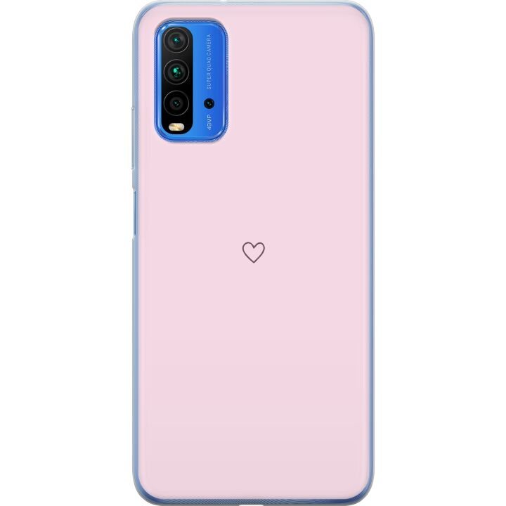 Mobildeksel til Xiaomi Redmi 9T med Hjerte motiv i gruppen SMARTTELEFON & NETTBRETT / Mobilbeskyttelse / Xiaomi hos TP E-commerce Nordic AB (A65862)