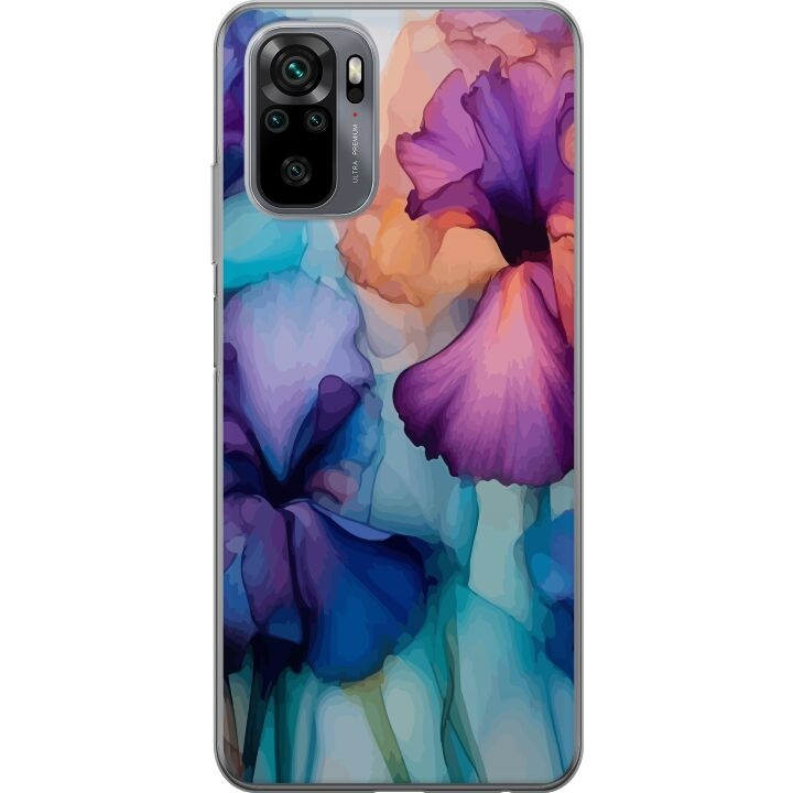 Mobildeksel til Xiaomi Redmi Note 10 med Magiske blomster motiv i gruppen SMARTTELEFON & NETTBRETT / Mobilbeskyttelse / Xiaomi hos TP E-commerce Nordic AB (A65900)