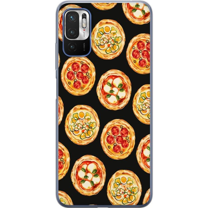 Mobildeksel til Xiaomi Redmi Note 10 5G med Pizza motiv i gruppen SMARTTELEFON & NETTBRETT / Mobilbeskyttelse / Xiaomi hos TP E-commerce Nordic AB (A65937)