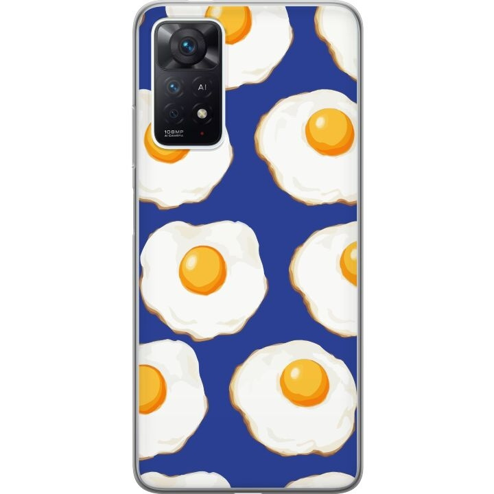 Mobildeksel til Xiaomi Redmi Note 11 Pro med Stekte egg motiv i gruppen SMARTTELEFON & NETTBRETT / Mobilbeskyttelse / Xiaomi hos TP E-commerce Nordic AB (A66119)