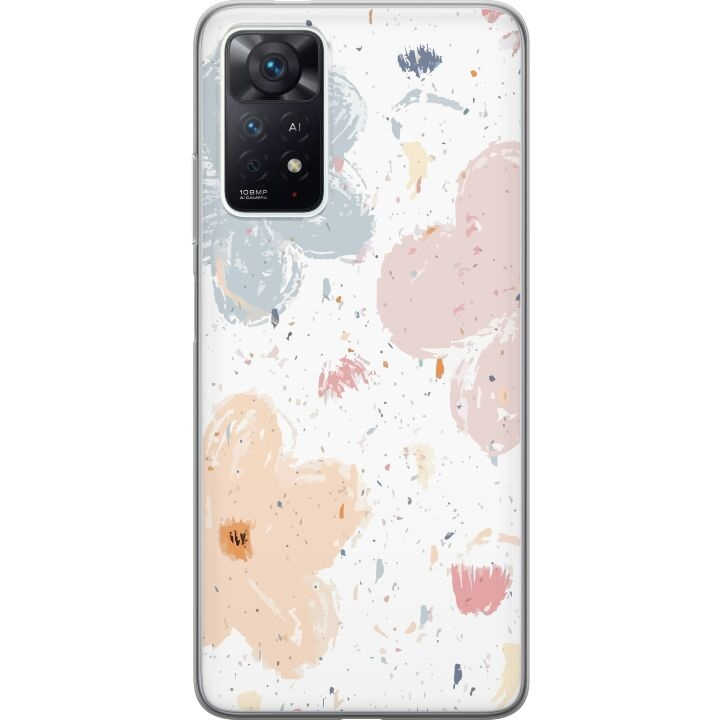 Mobildeksel til Xiaomi Redmi Note 11 Pro med Blomster motiv i gruppen SMARTTELEFON & NETTBRETT / Mobilbeskyttelse / Xiaomi hos TP E-commerce Nordic AB (A66125)