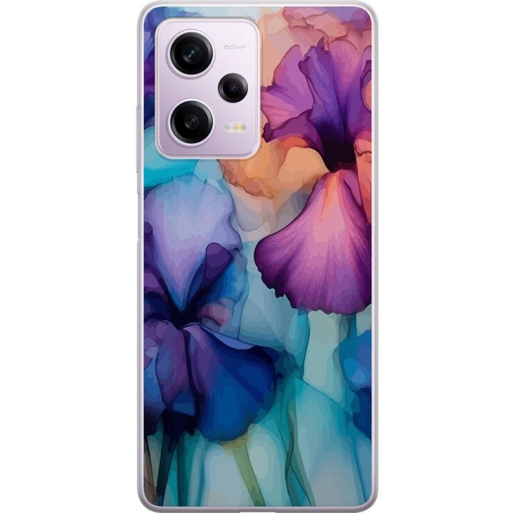 Mobildeksel til Xiaomi Redmi Note 12 Pro med Magiske blomster motiv i gruppen SMARTTELEFON & NETTBRETT / Mobilbeskyttelse / Xiaomi hos TP E-commerce Nordic AB (A66305)