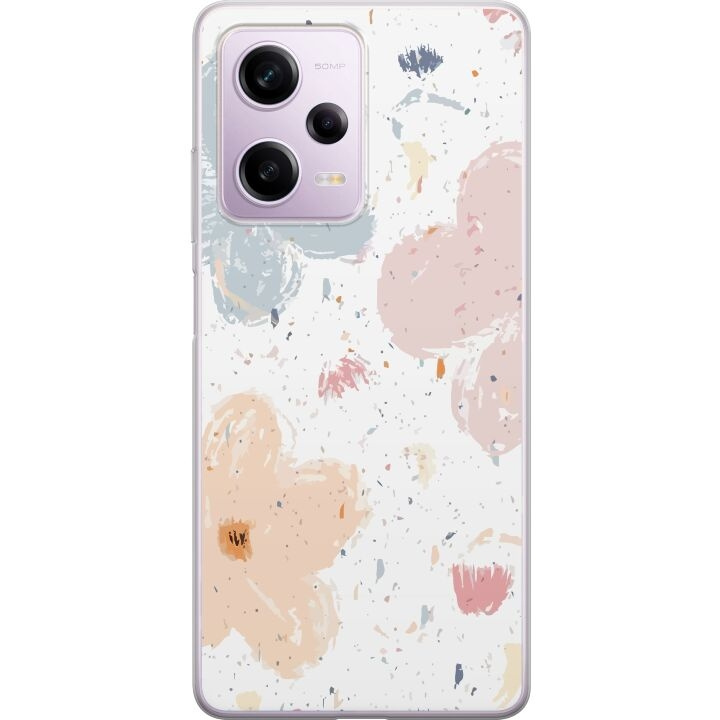 Mobildeksel til Xiaomi Redmi Note 12 Pro med Blomster motiv i gruppen SMARTTELEFON & NETTBRETT / Mobilbeskyttelse / Xiaomi hos TP E-commerce Nordic AB (A66314)