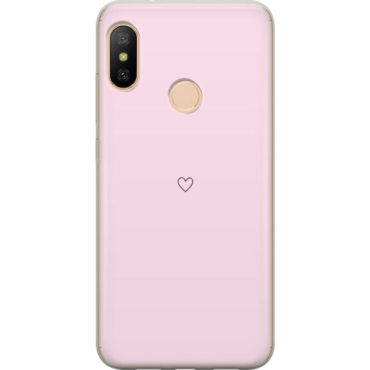 Mobildeksel til Xiaomi Redmi 6 Pro med Hjerte motiv i gruppen SMARTTELEFON & NETTBRETT / Mobilbeskyttelse / Xiaomi hos TP E-commerce Nordic AB (A66456)