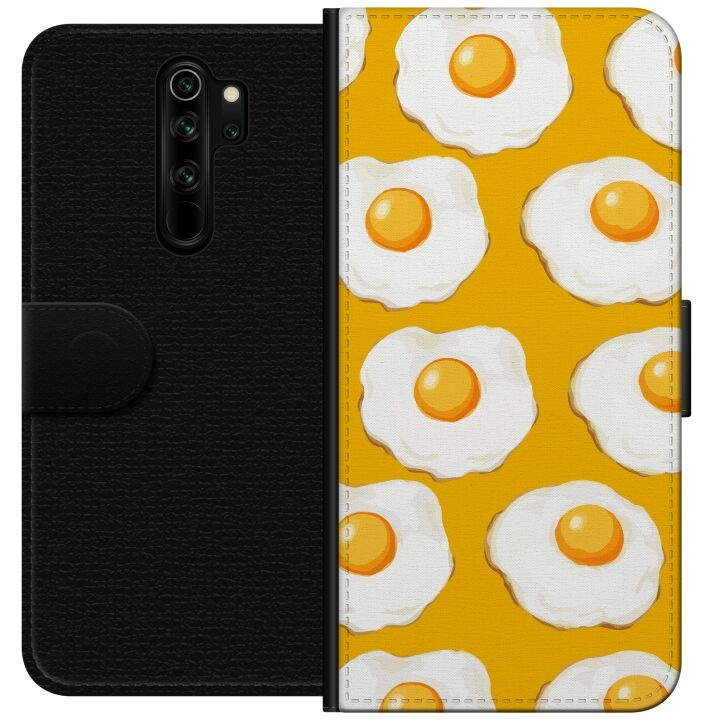 Lommeboketui til Xiaomi Redmi Note 8 Pro med Stekt egg motiv i gruppen SMARTTELEFON & NETTBRETT / Mobilbeskyttelse / Xiaomi hos TP E-commerce Nordic AB (A66493)