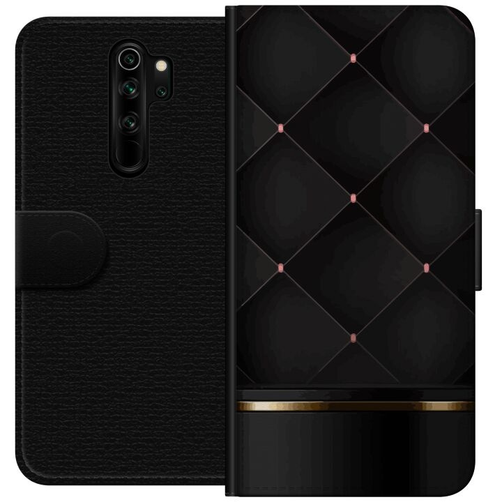 Lommeboketui til Xiaomi Redmi Note 8 Pro med Luksuslinje motiv i gruppen SMARTTELEFON & NETTBRETT / Mobilbeskyttelse / Xiaomi hos TP E-commerce Nordic AB (A66506)