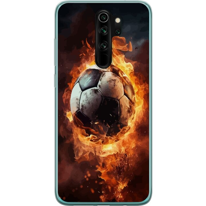 Mobildeksel til Xiaomi Redmi Note 8 Pro med Fotball motiv i gruppen SMARTTELEFON & NETTBRETT / Mobilbeskyttelse / Xiaomi hos TP E-commerce Nordic AB (A66539)