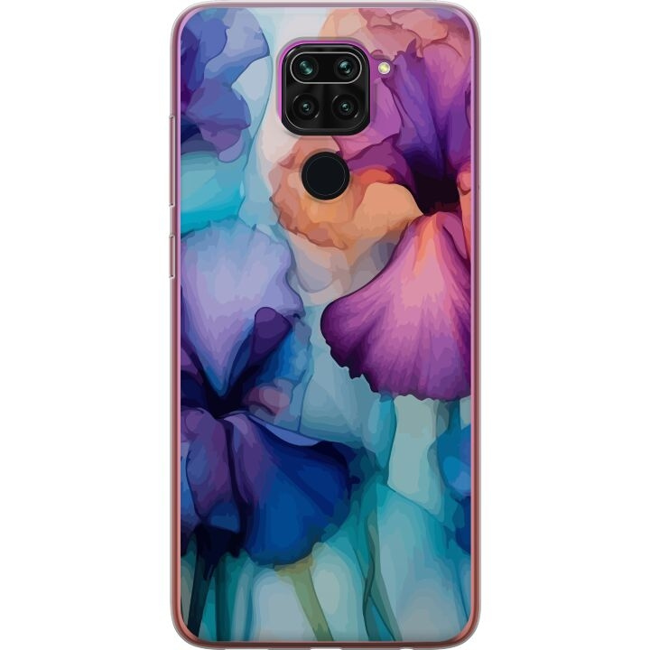 Mobildeksel til Xiaomi Redmi Note 9 med Magiske blomster motiv i gruppen SMARTTELEFON & NETTBRETT / Mobilbeskyttelse / Xiaomi hos TP E-commerce Nordic AB (A66575)