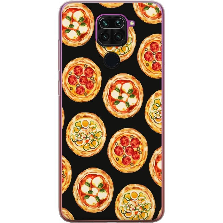 Mobildeksel til Xiaomi Redmi Note 9 med Pizza motiv i gruppen SMARTTELEFON & NETTBRETT / Mobilbeskyttelse / Xiaomi hos TP E-commerce Nordic AB (A66585)