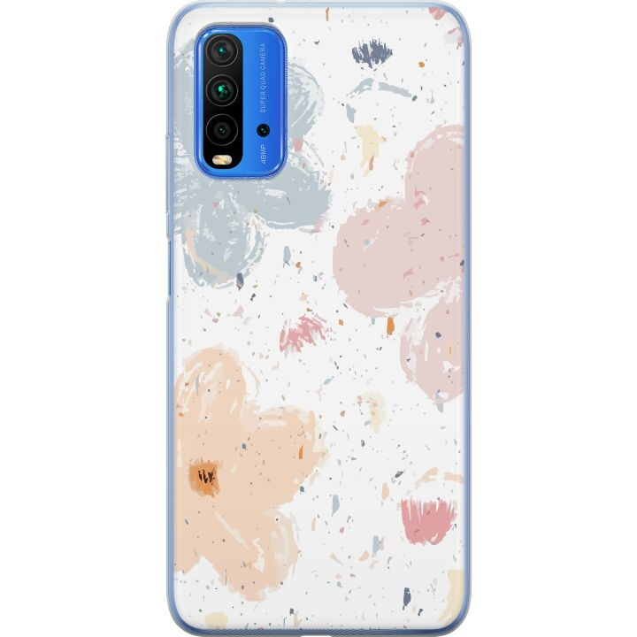 Mobildeksel til Xiaomi Redmi Note 9 4G med Blomster motiv i gruppen SMARTTELEFON & NETTBRETT / Mobilbeskyttelse / Xiaomi hos TP E-commerce Nordic AB (A66638)